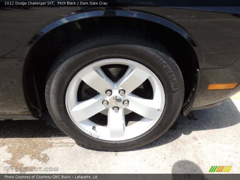 Pitch Black / Dark Slate Gray 2012 Dodge Challenger SXT