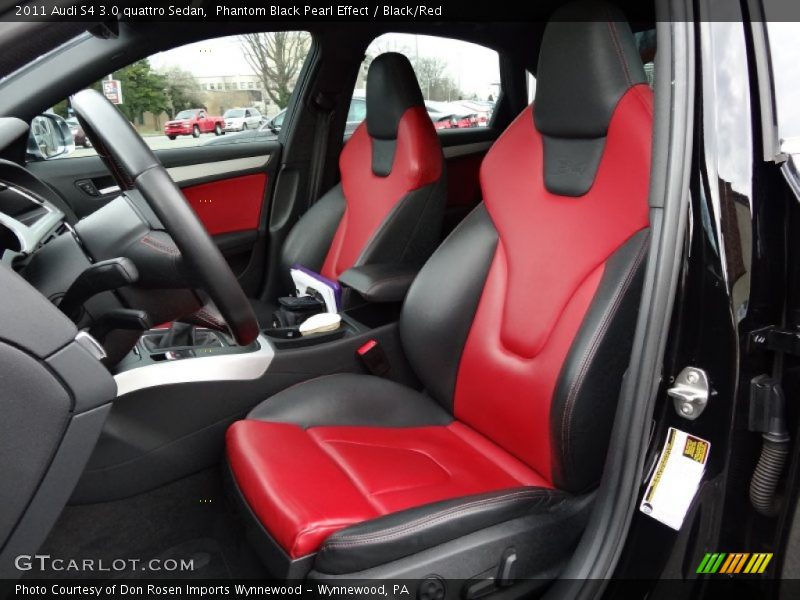 Front Seat of 2011 S4 3.0 quattro Sedan