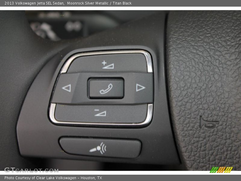 Moonrock Silver Metallic / Titan Black 2013 Volkswagen Jetta SEL Sedan