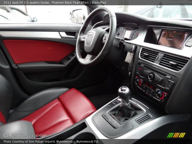 2011 S4 3.0 quattro Sedan Black/Red Interior