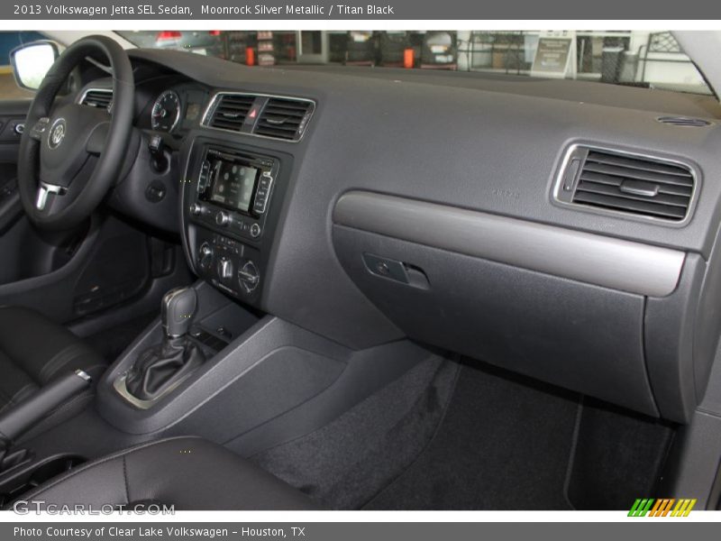 Moonrock Silver Metallic / Titan Black 2013 Volkswagen Jetta SEL Sedan