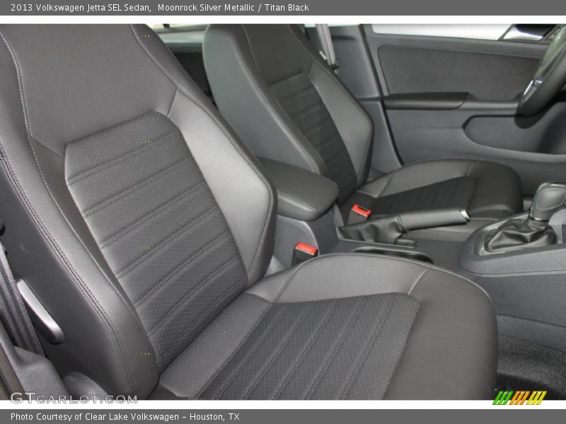 Moonrock Silver Metallic / Titan Black 2013 Volkswagen Jetta SEL Sedan