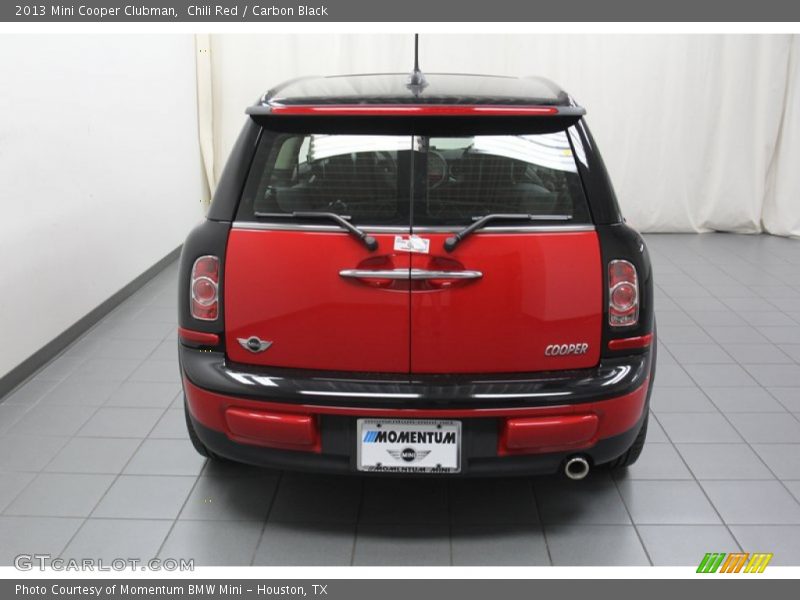 Chili Red / Carbon Black 2013 Mini Cooper Clubman