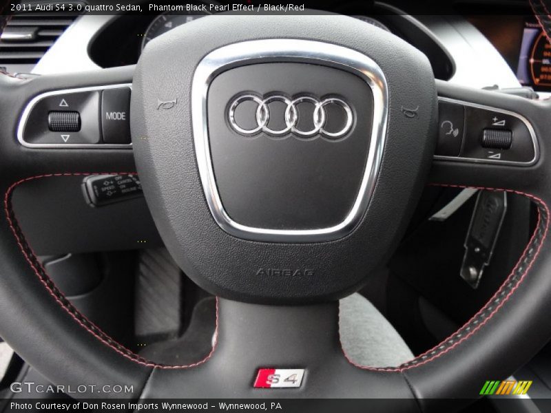 Controls of 2011 S4 3.0 quattro Sedan