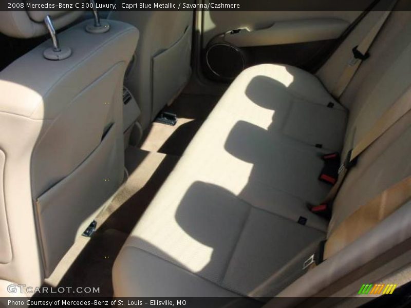 Capri Blue Metallic / Savanna/Cashmere 2008 Mercedes-Benz C 300 Luxury