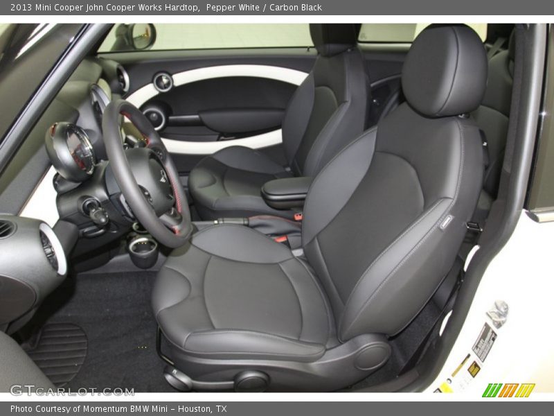  2013 Cooper John Cooper Works Hardtop Carbon Black Interior