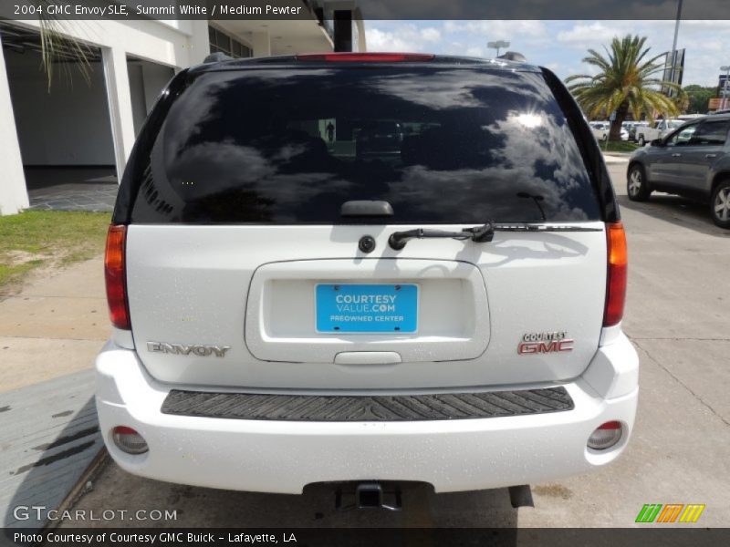 Summit White / Medium Pewter 2004 GMC Envoy SLE