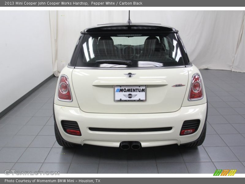 Pepper White / Carbon Black 2013 Mini Cooper John Cooper Works Hardtop