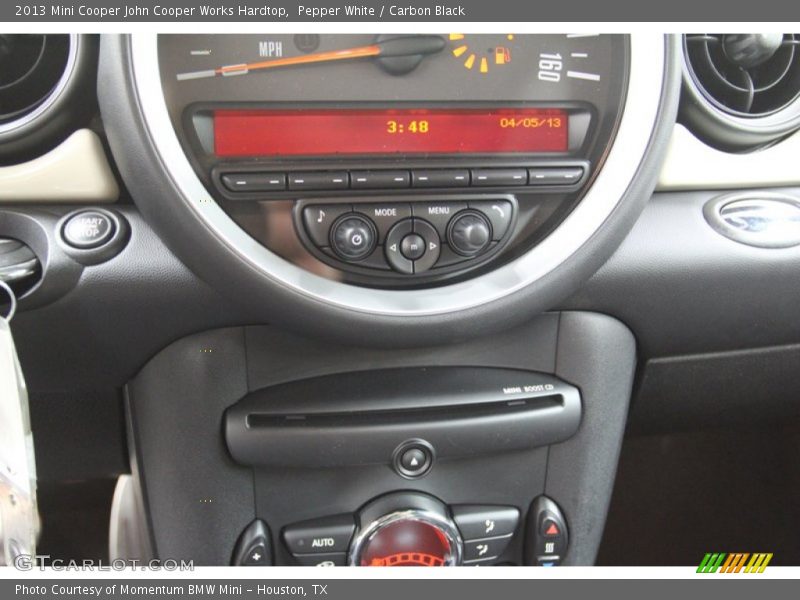 Pepper White / Carbon Black 2013 Mini Cooper John Cooper Works Hardtop