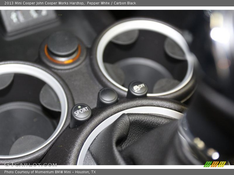 Pepper White / Carbon Black 2013 Mini Cooper John Cooper Works Hardtop