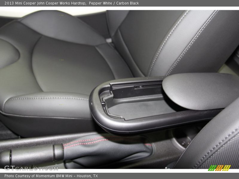 Pepper White / Carbon Black 2013 Mini Cooper John Cooper Works Hardtop