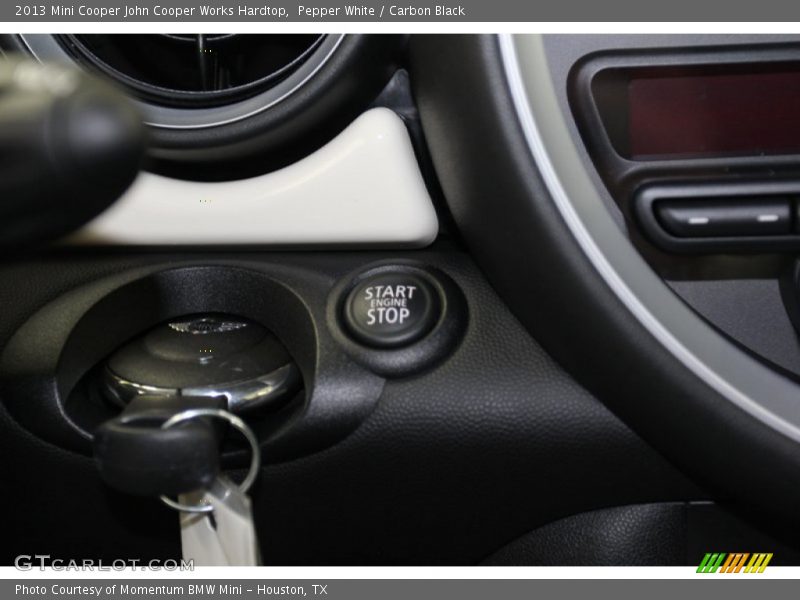 Pepper White / Carbon Black 2013 Mini Cooper John Cooper Works Hardtop