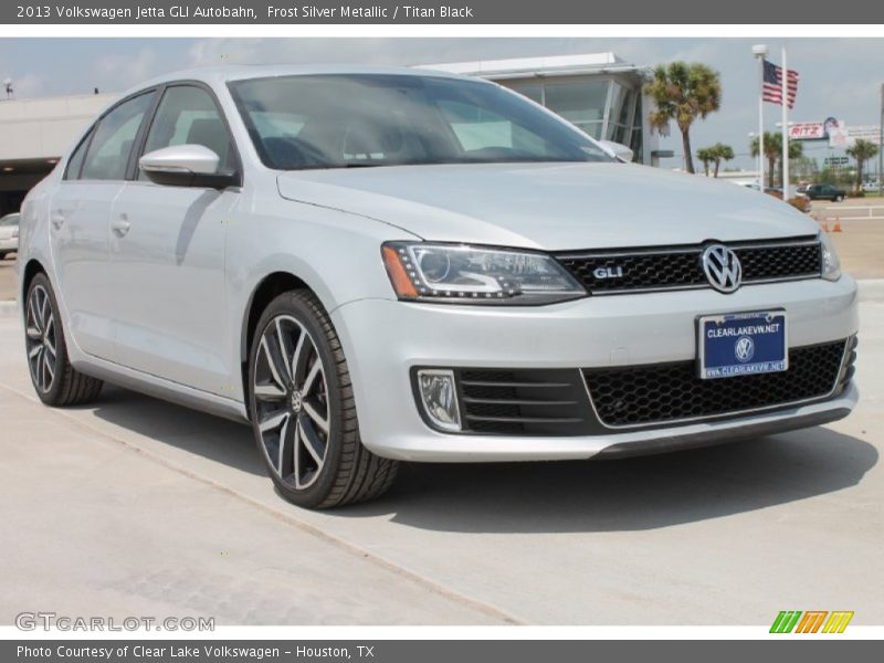 Frost Silver Metallic / Titan Black 2013 Volkswagen Jetta GLI Autobahn