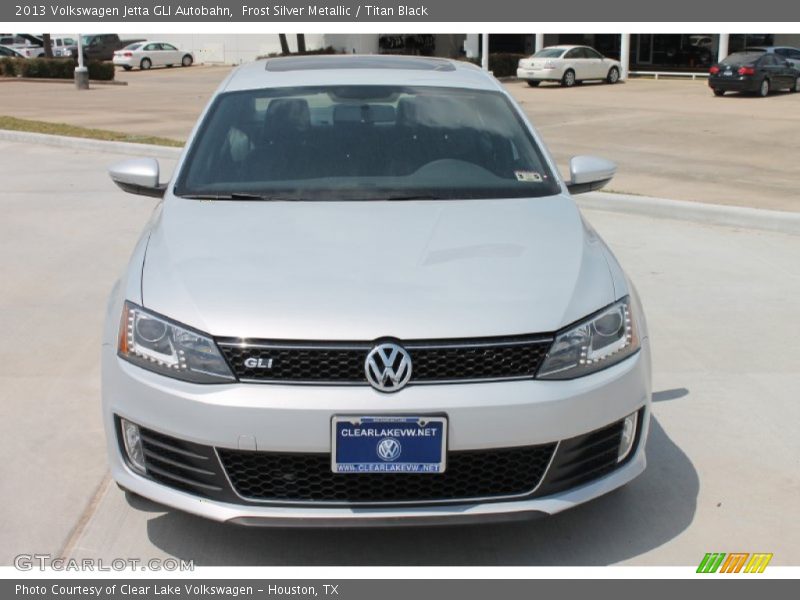 Frost Silver Metallic / Titan Black 2013 Volkswagen Jetta GLI Autobahn