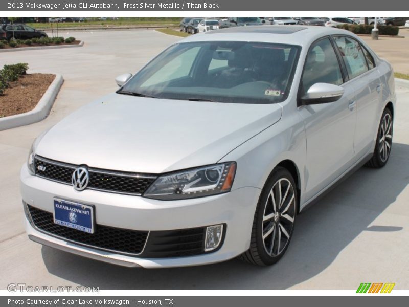 Frost Silver Metallic / Titan Black 2013 Volkswagen Jetta GLI Autobahn