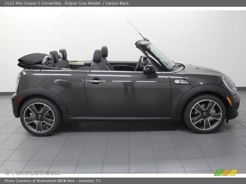 Eclipse Gray Metallic / Carbon Black 2013 Mini Cooper S Convertible
