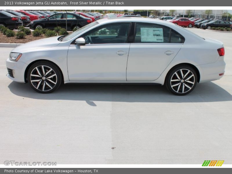 Frost Silver Metallic / Titan Black 2013 Volkswagen Jetta GLI Autobahn
