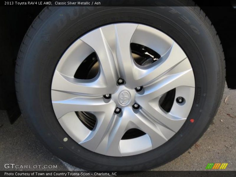 Classic Silver Metallic / Ash 2013 Toyota RAV4 LE AWD