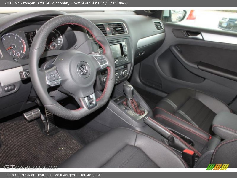Frost Silver Metallic / Titan Black 2013 Volkswagen Jetta GLI Autobahn