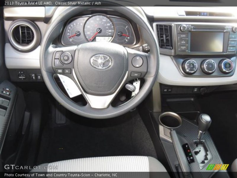 Classic Silver Metallic / Ash 2013 Toyota RAV4 LE AWD