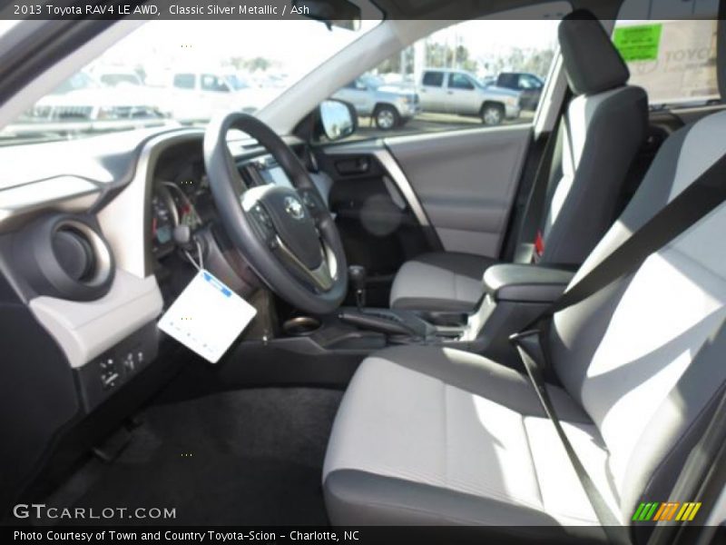 Classic Silver Metallic / Ash 2013 Toyota RAV4 LE AWD