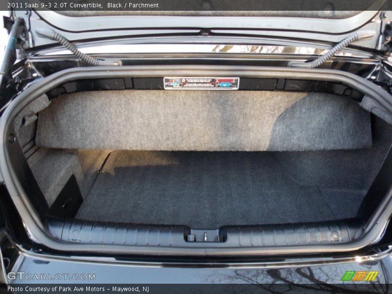  2011 9-3 2.0T Convertible Trunk