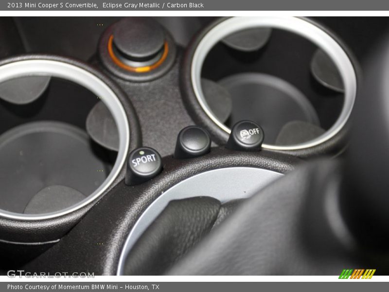 Eclipse Gray Metallic / Carbon Black 2013 Mini Cooper S Convertible