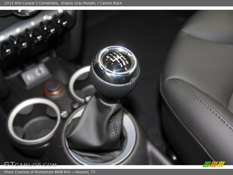 Eclipse Gray Metallic / Carbon Black 2013 Mini Cooper S Convertible
