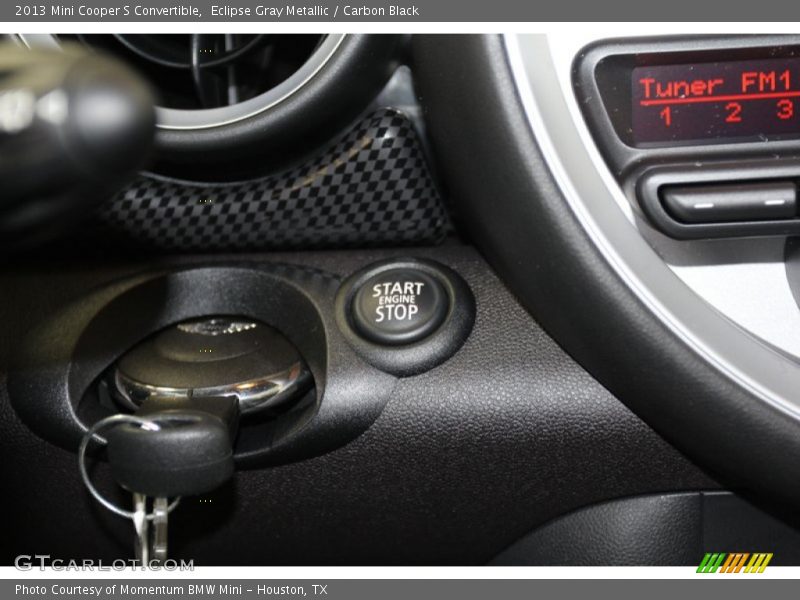 Eclipse Gray Metallic / Carbon Black 2013 Mini Cooper S Convertible