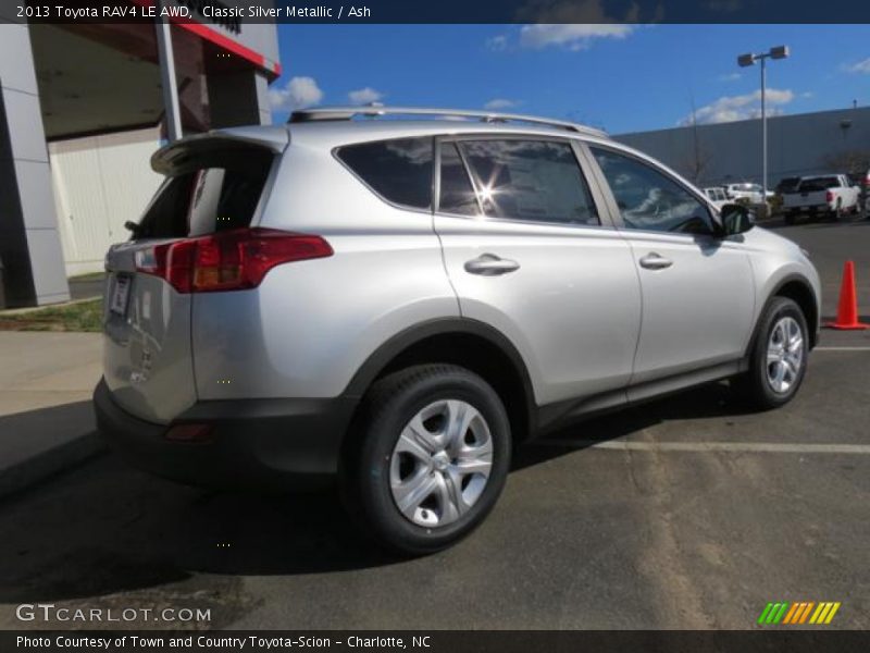 Classic Silver Metallic / Ash 2013 Toyota RAV4 LE AWD