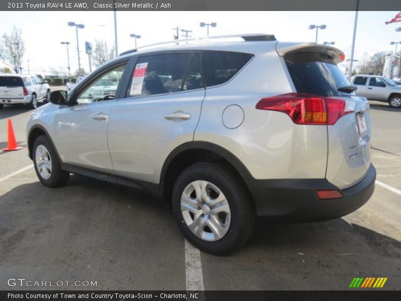 Classic Silver Metallic / Ash 2013 Toyota RAV4 LE AWD