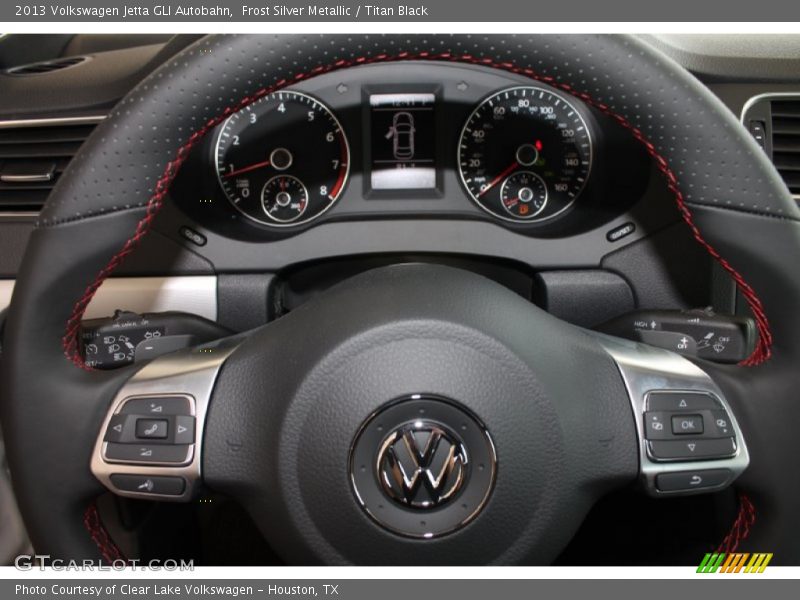 Frost Silver Metallic / Titan Black 2013 Volkswagen Jetta GLI Autobahn