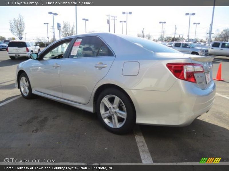 Classic Silver Metallic / Black 2013 Toyota Camry SE