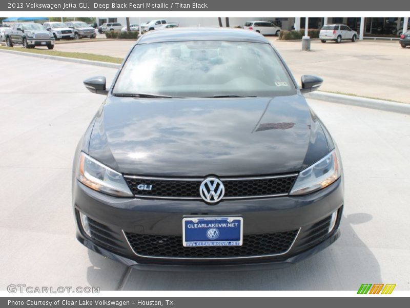 Deep Black Pearl Metallic / Titan Black 2013 Volkswagen Jetta GLI