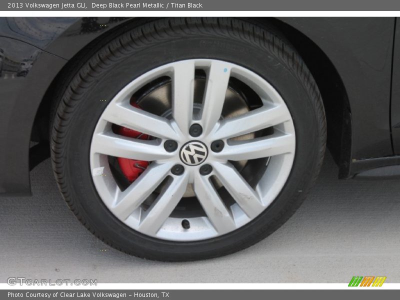 Deep Black Pearl Metallic / Titan Black 2013 Volkswagen Jetta GLI