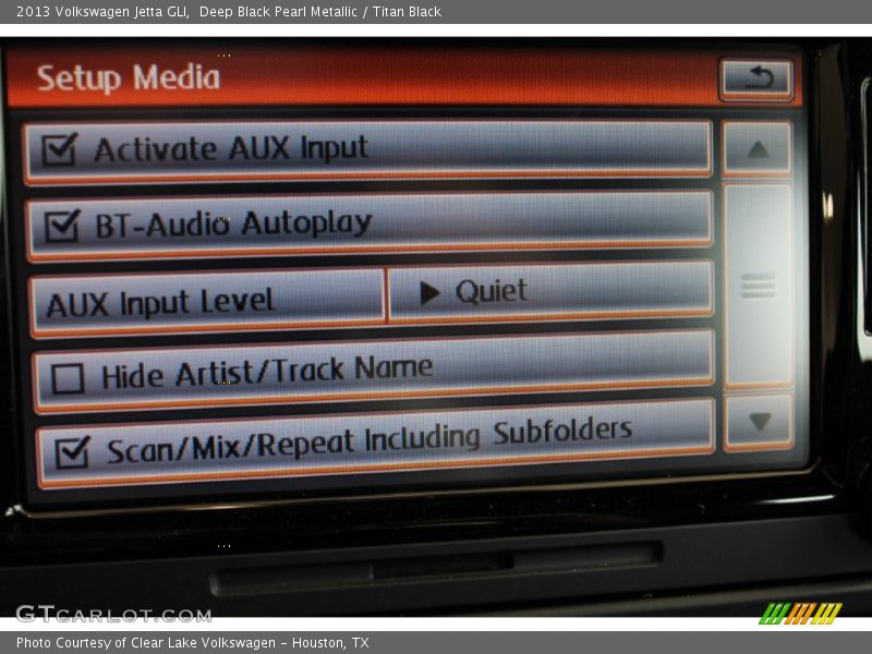 Deep Black Pearl Metallic / Titan Black 2013 Volkswagen Jetta GLI