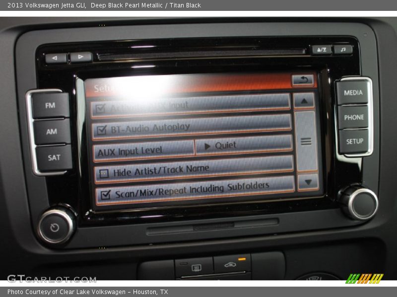 Deep Black Pearl Metallic / Titan Black 2013 Volkswagen Jetta GLI