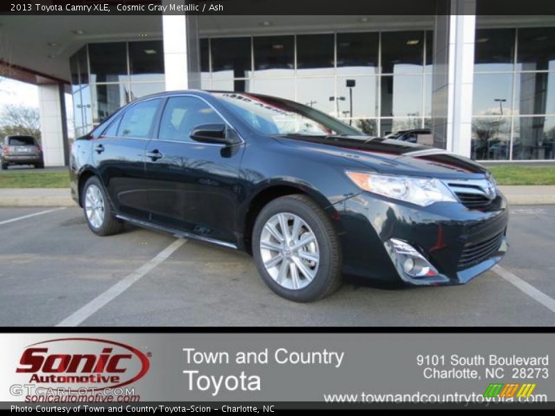 Cosmic Gray Metallic / Ash 2013 Toyota Camry XLE
