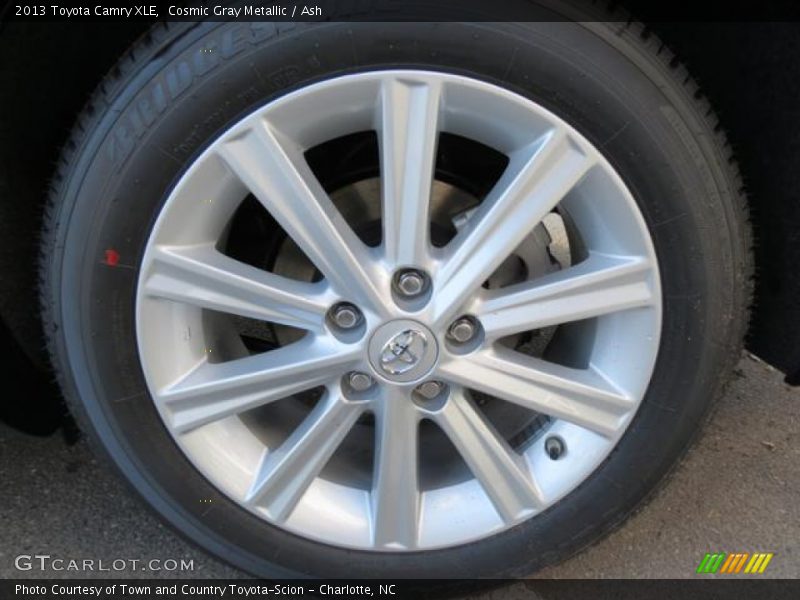 Cosmic Gray Metallic / Ash 2013 Toyota Camry XLE