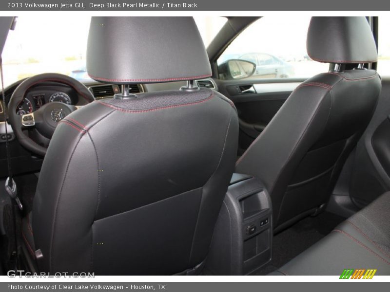 Deep Black Pearl Metallic / Titan Black 2013 Volkswagen Jetta GLI