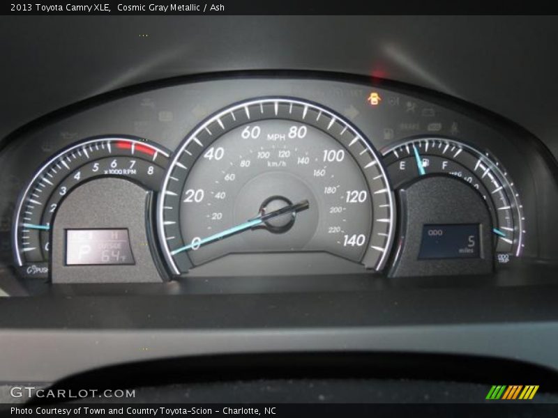 Cosmic Gray Metallic / Ash 2013 Toyota Camry XLE
