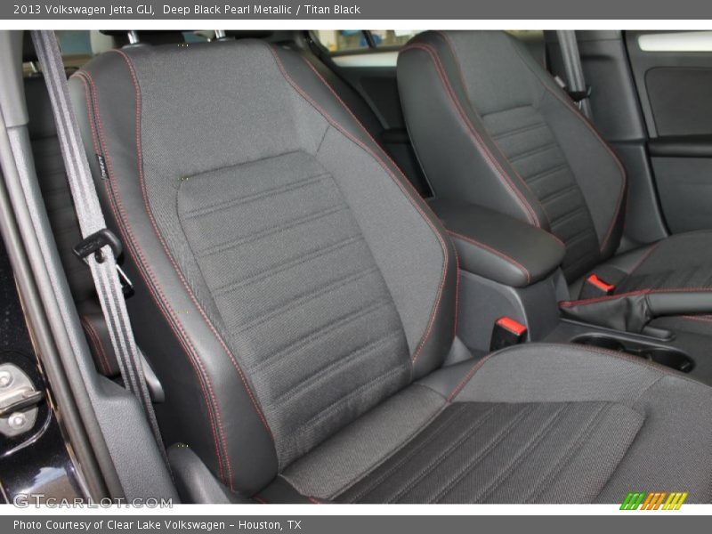 Deep Black Pearl Metallic / Titan Black 2013 Volkswagen Jetta GLI