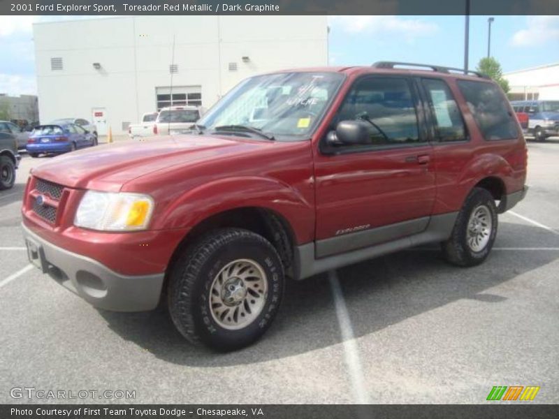 Toreador Red Metallic / Dark Graphite 2001 Ford Explorer Sport