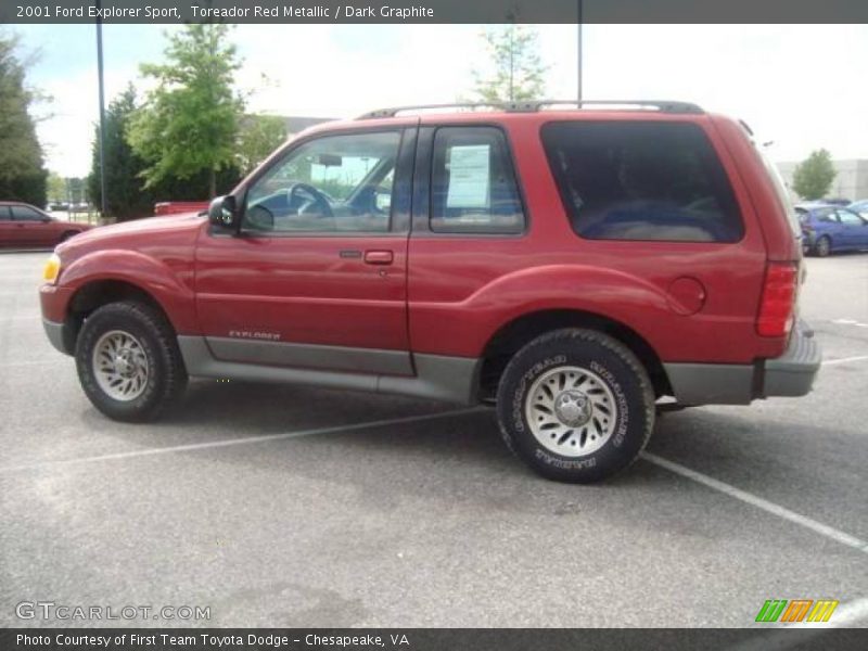 Toreador Red Metallic / Dark Graphite 2001 Ford Explorer Sport