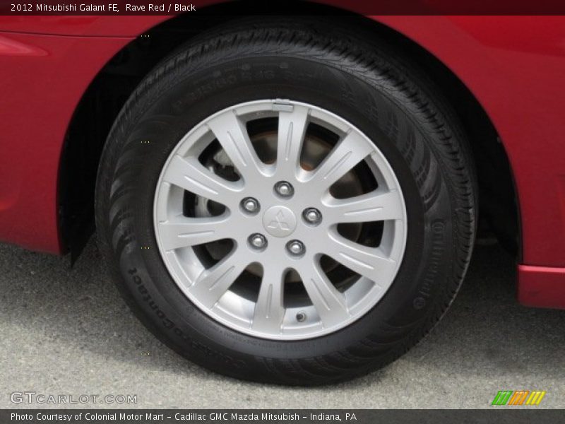 Rave Red / Black 2012 Mitsubishi Galant FE
