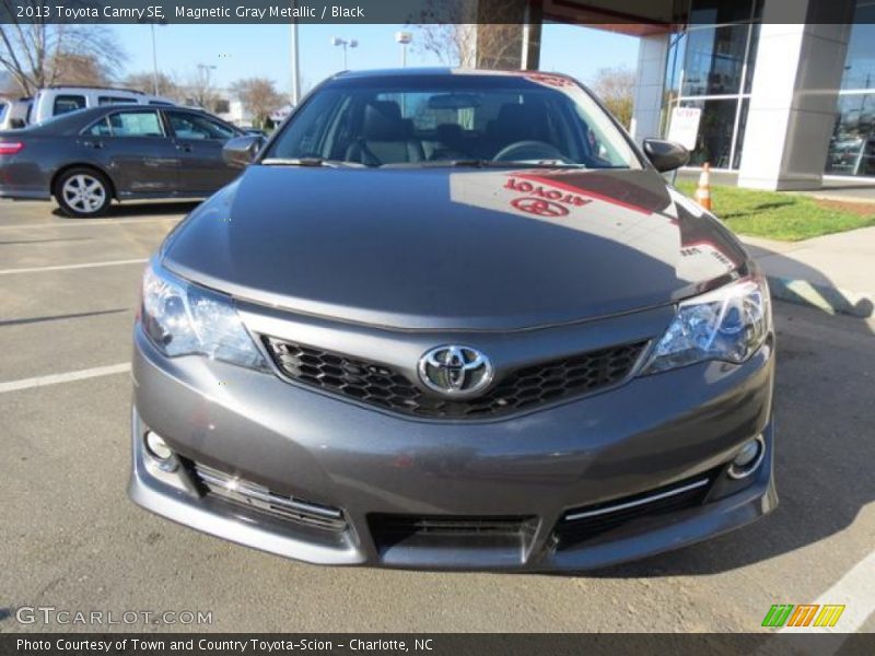 Magnetic Gray Metallic / Black 2013 Toyota Camry SE