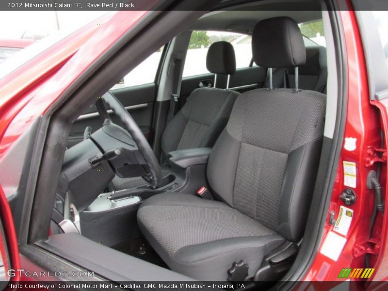 Front Seat of 2012 Galant FE