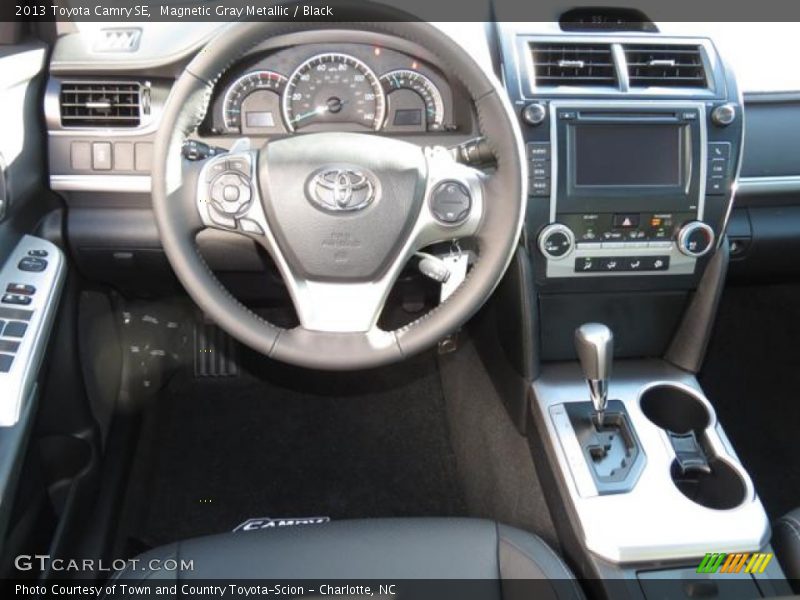 Magnetic Gray Metallic / Black 2013 Toyota Camry SE