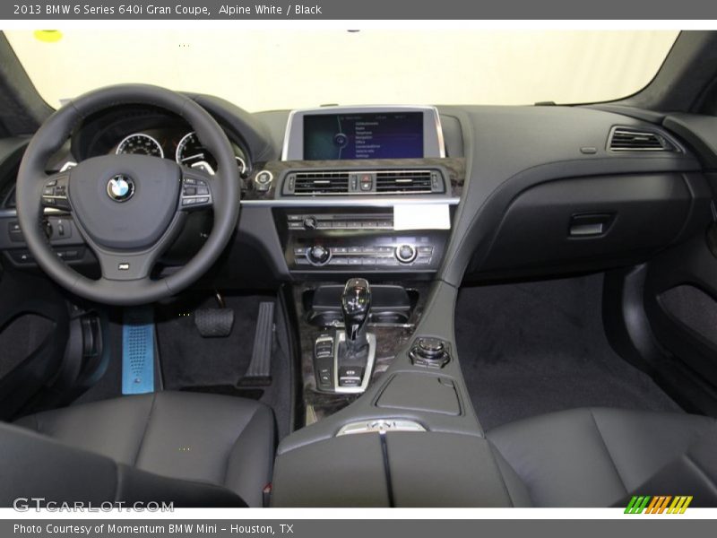 Alpine White / Black 2013 BMW 6 Series 640i Gran Coupe