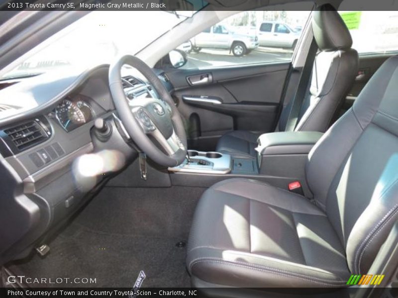 Magnetic Gray Metallic / Black 2013 Toyota Camry SE